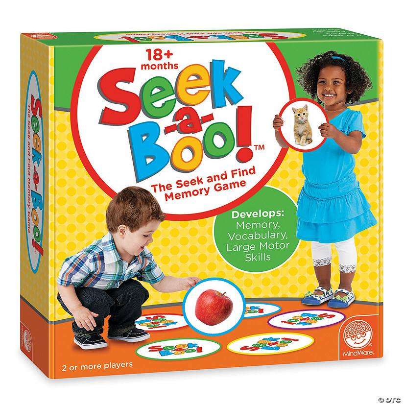 Seek-a-Boo!&#8482; Seek-and-Find Toddler Memory Game Image