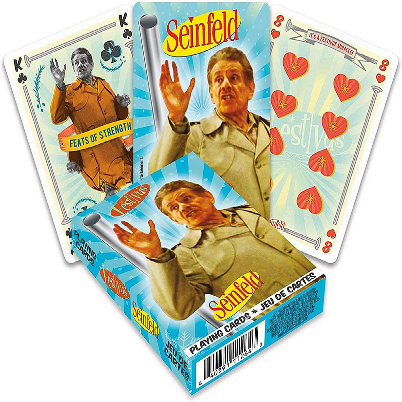 Seinfeld Festivus Playing Cards  52 Card Deck + 2 Jokers Image