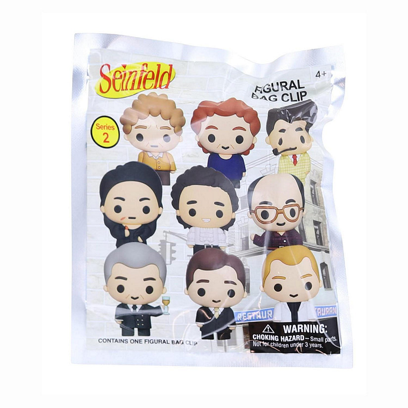 Seinfeld Series 2 3D Foam Bag Clip 1 Random Image