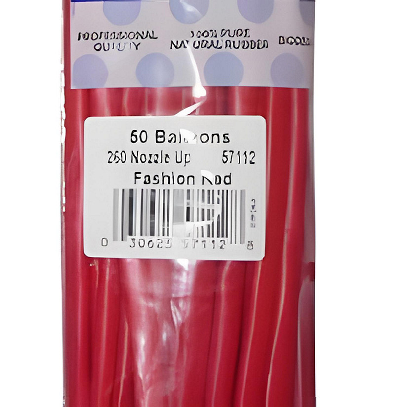 Sempertex - Red - Red Nozzle Up Balloons Image
