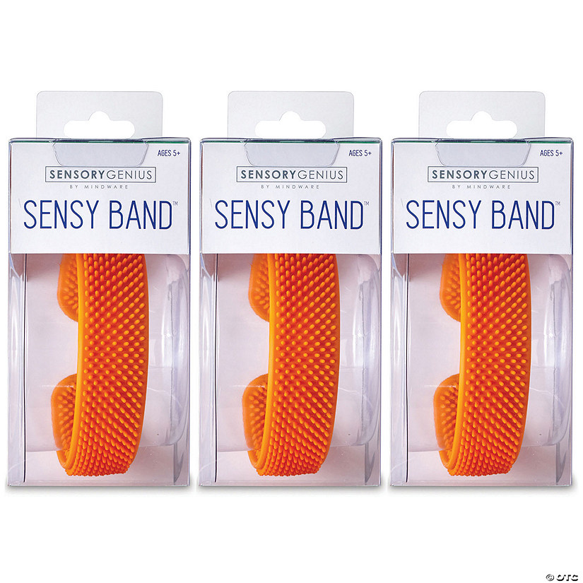 Sensy Band&#8482; Fidget Wristband, Pack of 3 Image