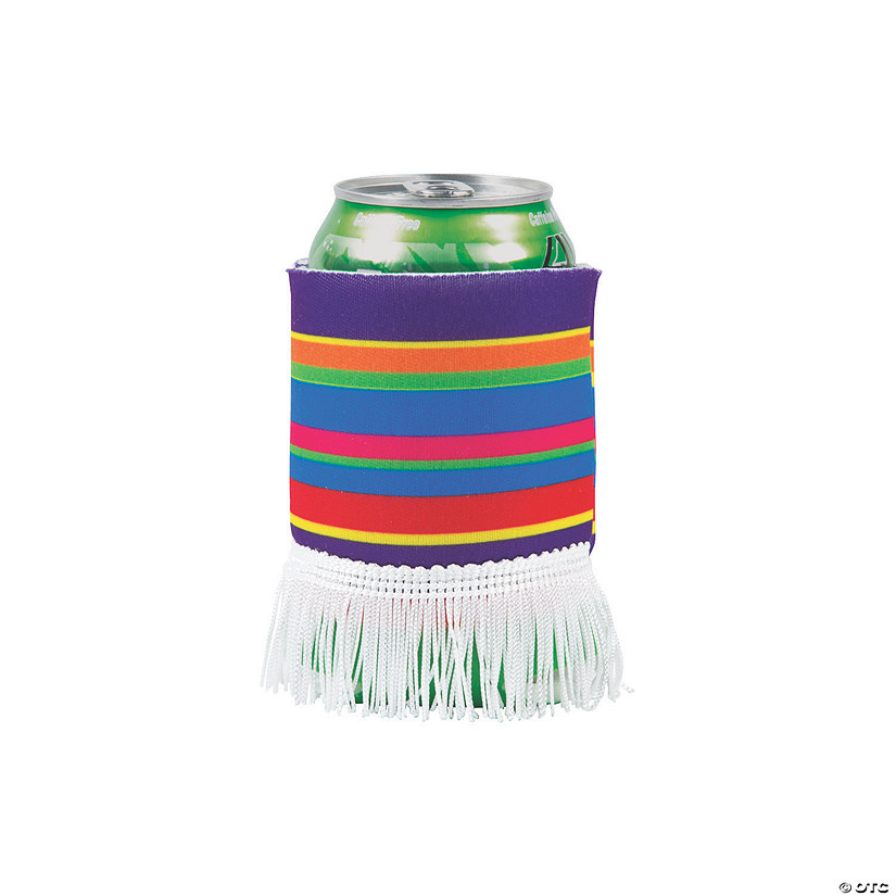 Serape Poncho Can Sleeves - 12 Pc. Image