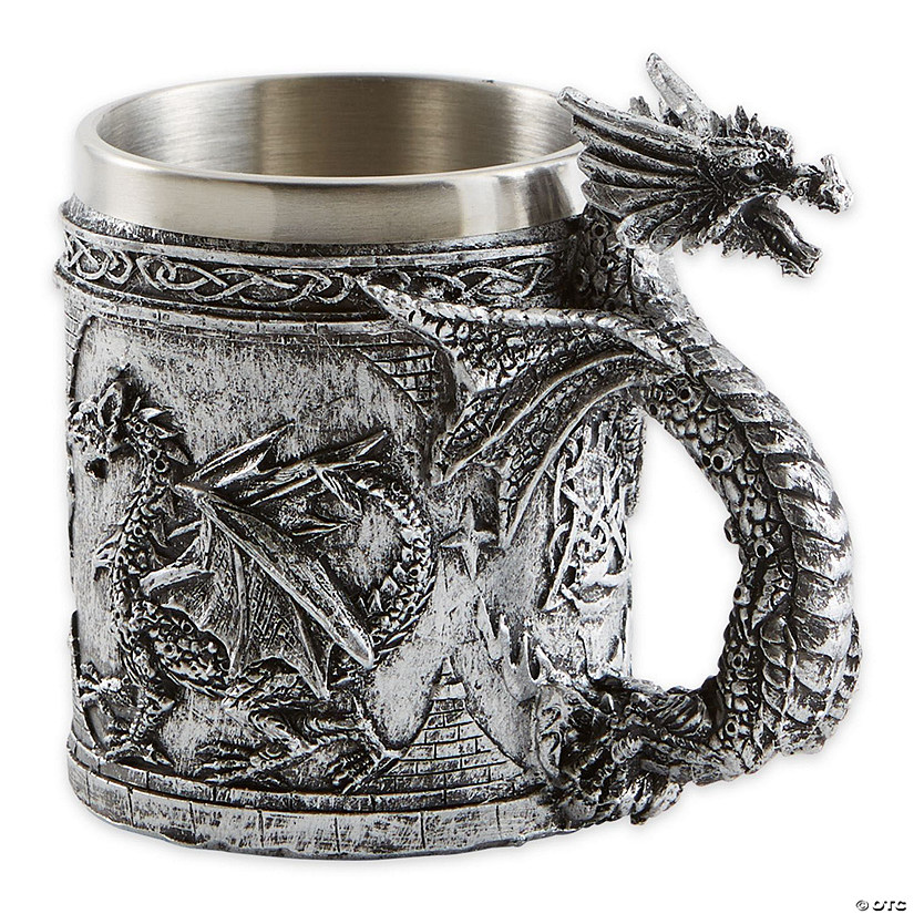 Serpentine Dragon Mug 5.75X3.5X5" Image