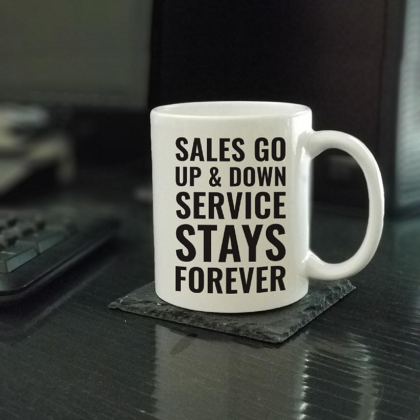 Service Stays Forever ceramic mug Image