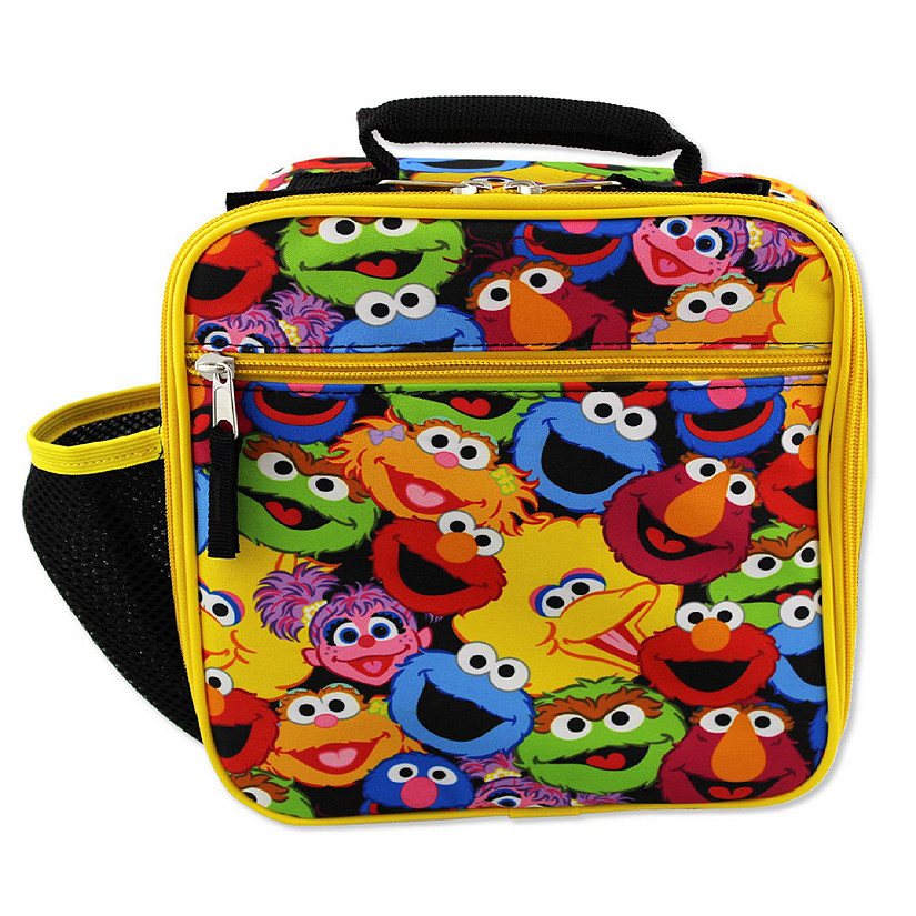 Sesame Street Elmo Boys Girls Soft Insulated School Lunch Box (One