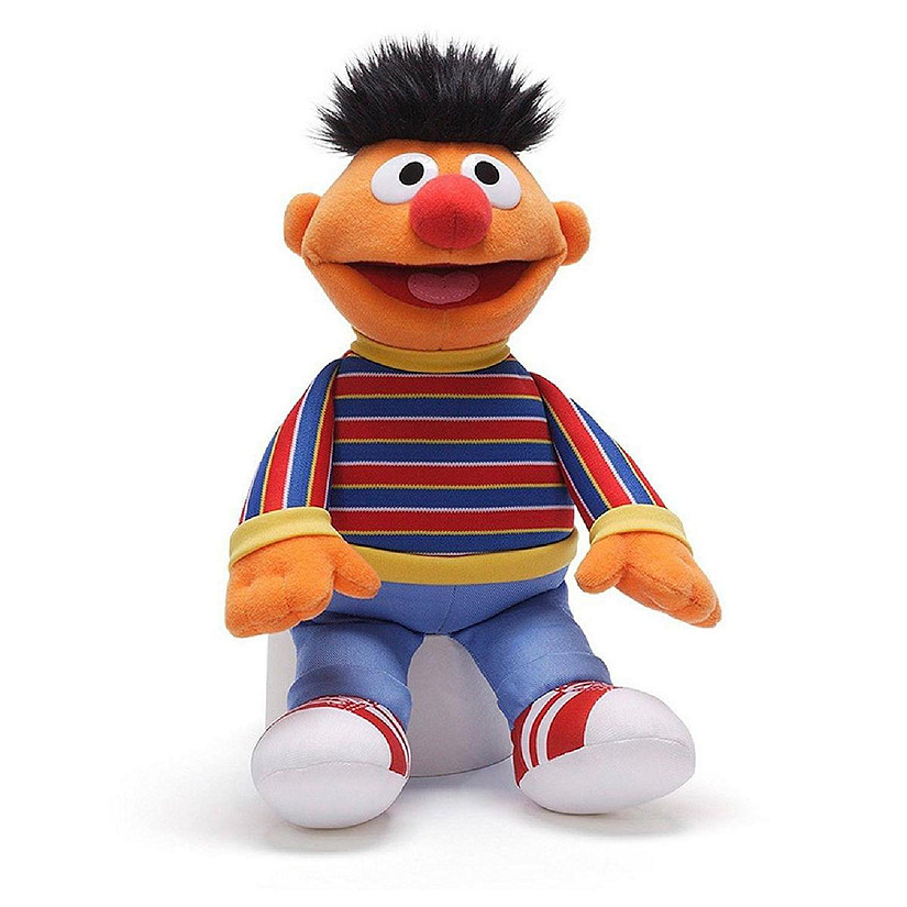 Sesame Street Ernie Character 13.5" Plush Image