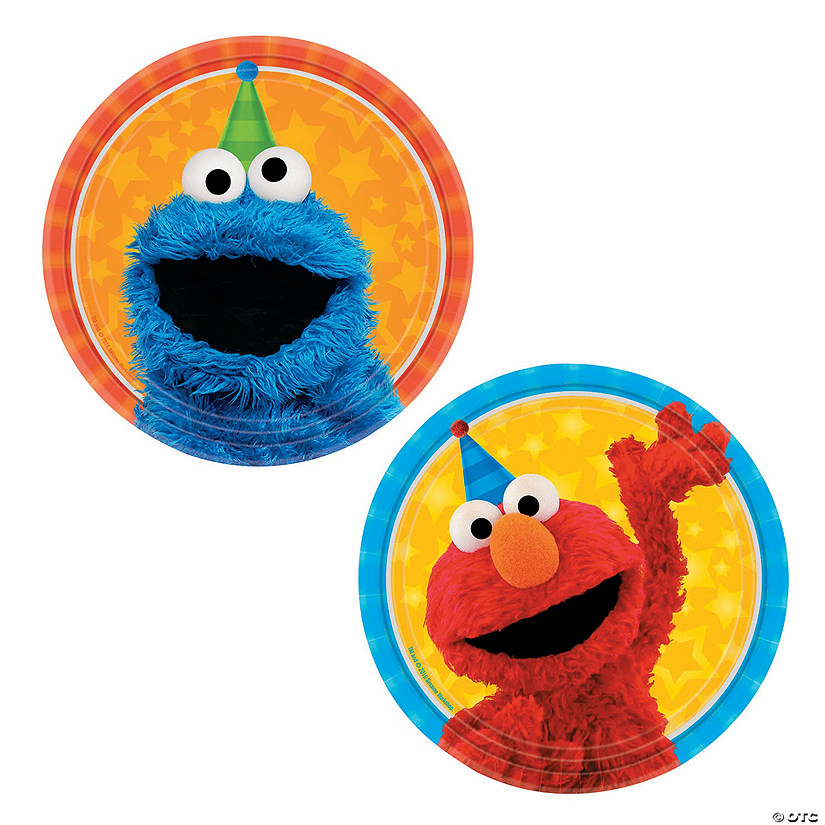 Sesame Street® Paper Dessert Plates | Oriental Trading