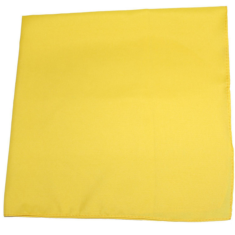 Set of 3 Solid 100% Polyester Unisex Bandanas Image