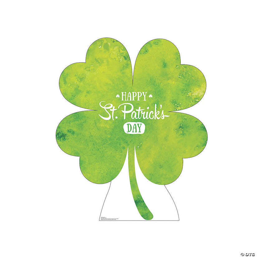 Shamrock Cardboard Stand-Up Image