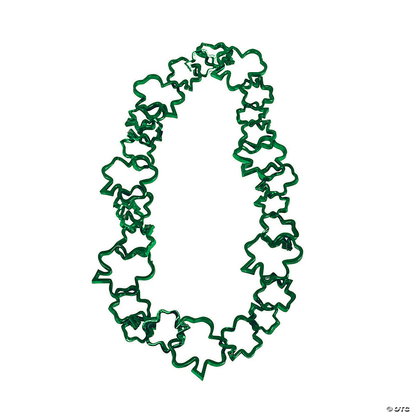 Shamrock-Shaped Link Necklace Image