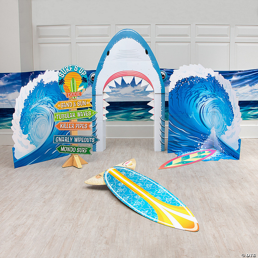 Shark Attack Grand Decorating Kit - 6 Pc. Image
