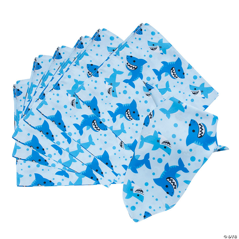 Shark Bandanas - 12 Pc. Image