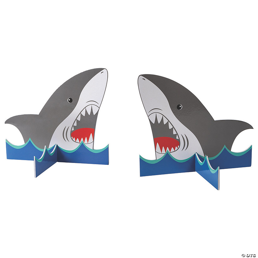 Shark Centerpieces - 4 Pc. Image