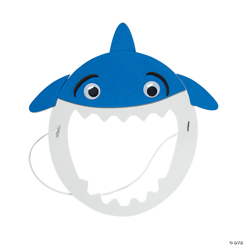 Shark Mask Craft Kit - Makes 12 Image