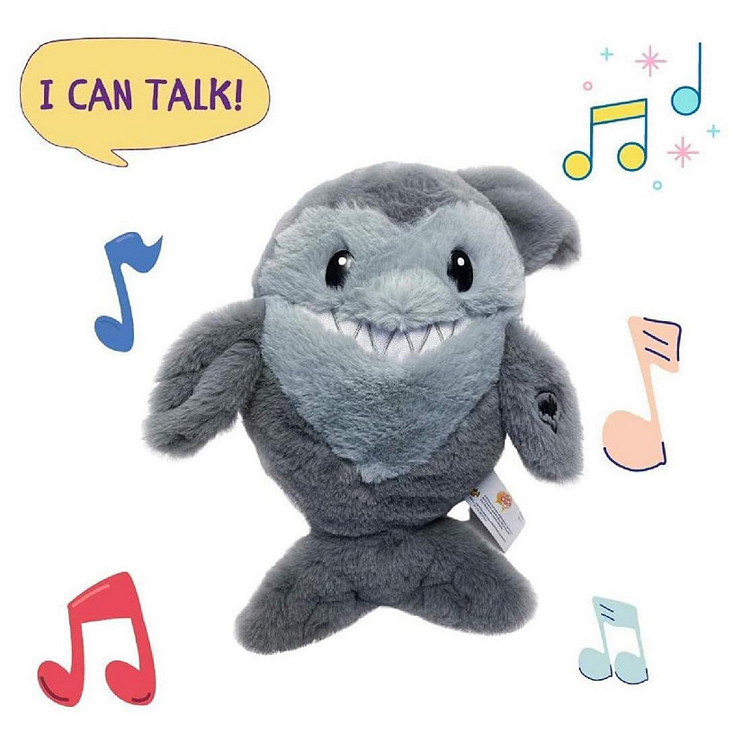 Shark Mimic Repeats Talk Back Plush Early Learning Kids Toy Animal Mighty Mojo Image