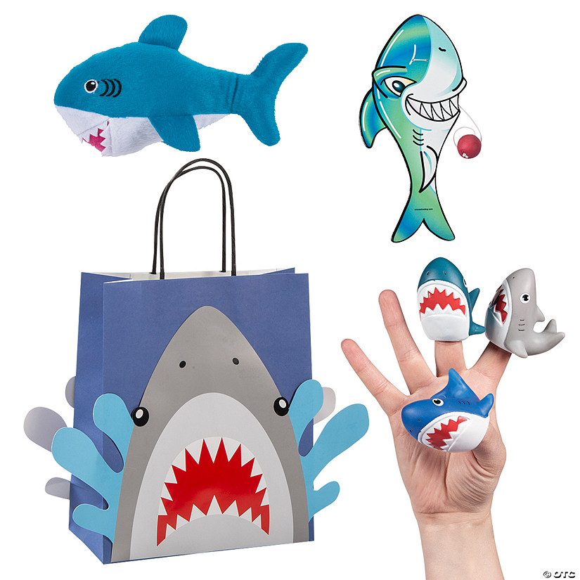 Shark Party Favor Kit for 12 Image