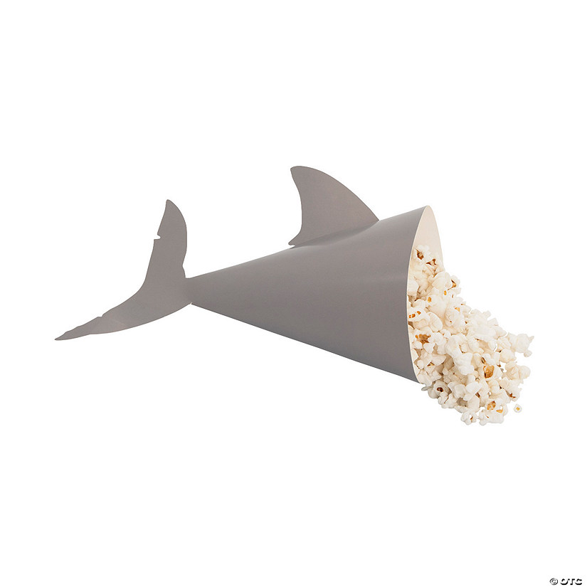 Shark Snack Cones &#8211; 12 Pc.  Image