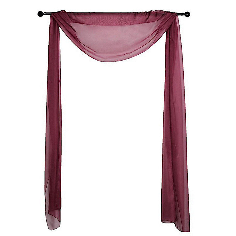 Sheer Organza Curtain Panel Image