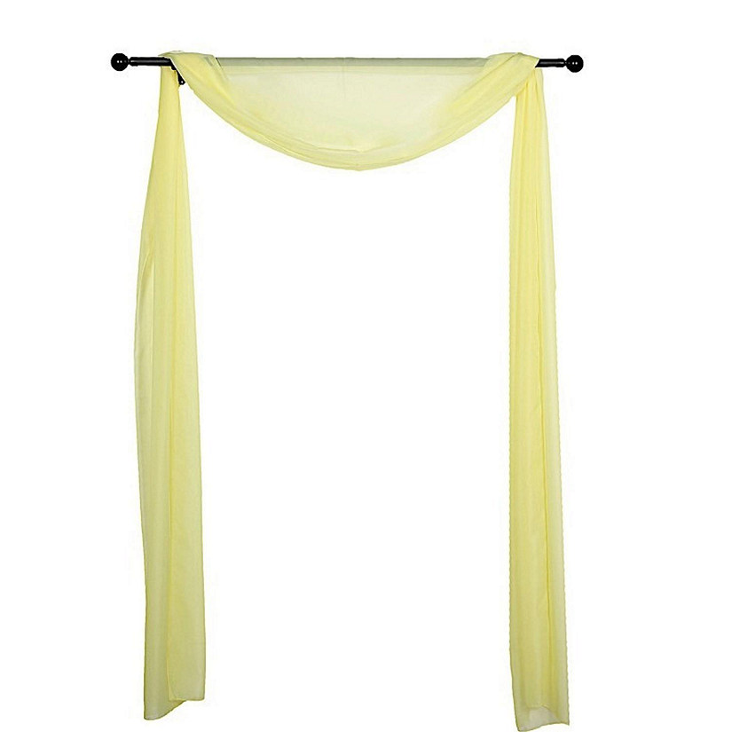 Sheer Organza Curtain Panel Image