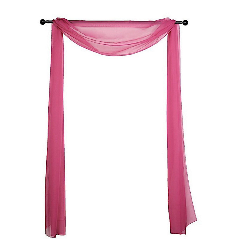 Sheer Organza Curtain Panel Image