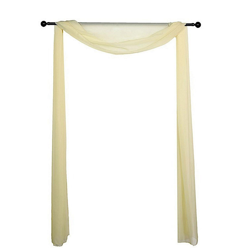 Sheer Organza Curtain Panel Image
