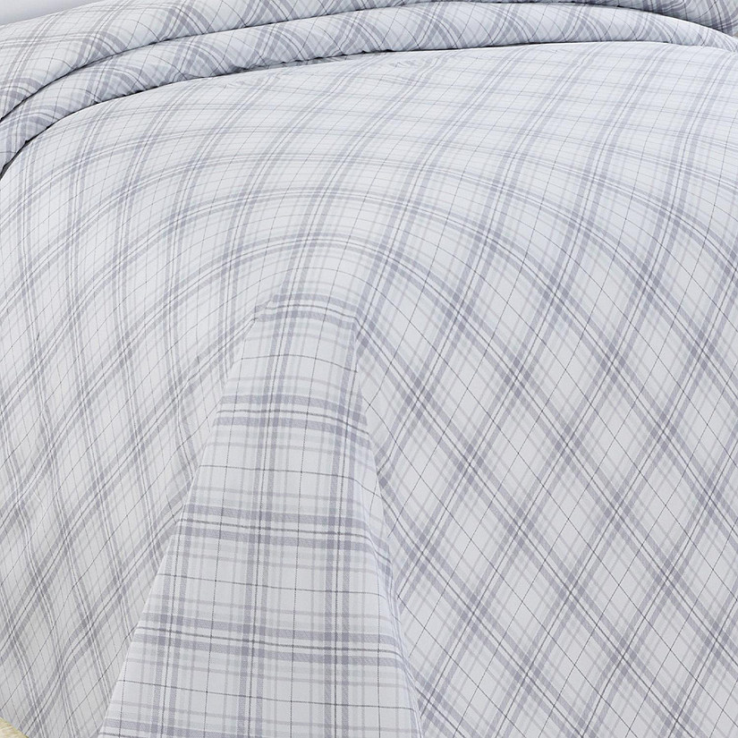 Sheet Set with Emb Printed 6 Pc. Full Cruiser Plaid