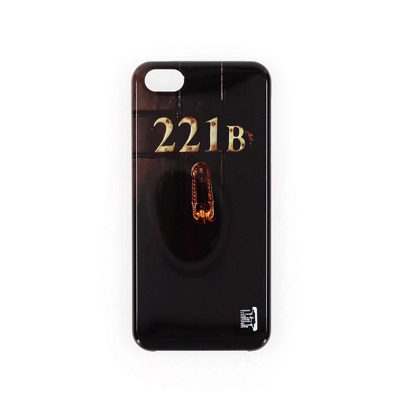 Sherlock Holmes iPhone 5 Hard Snap Case 221B Image
