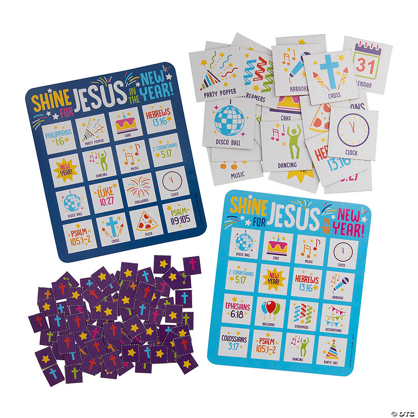 Shine for Jesus in the New Year Bingo Game - 22 Pc. Image