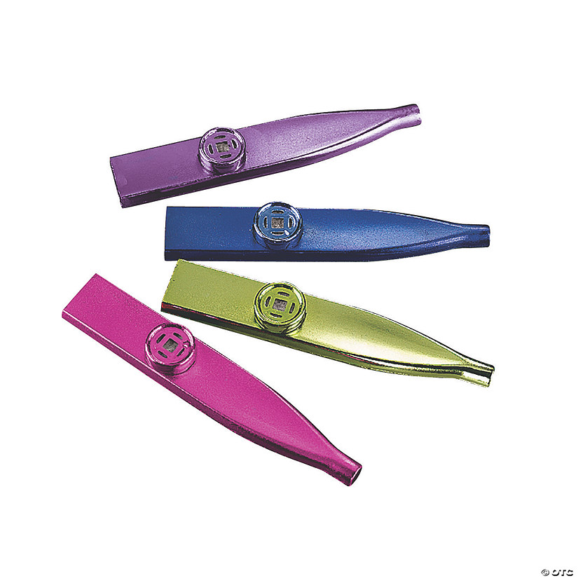 Shiny Kazoos - 12 Pc. Image