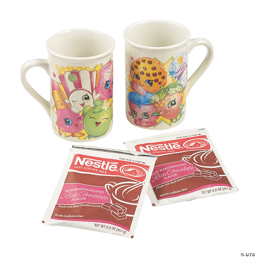 Shopkins™ Hot Cocoa Ceramic Mug Set - Discontinued