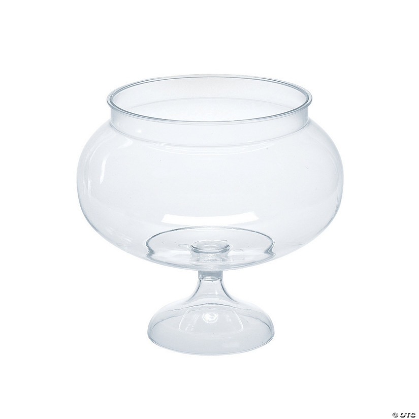 Short Round Pedestal Jar Image
