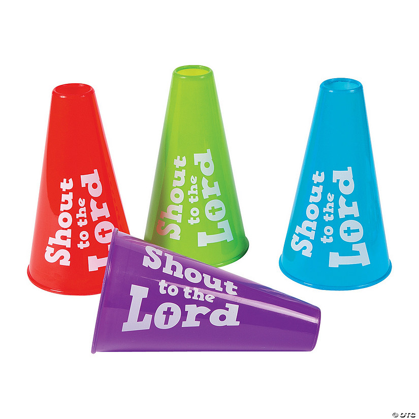 Shout to the Lord Megaphones - 12 Pc. Image