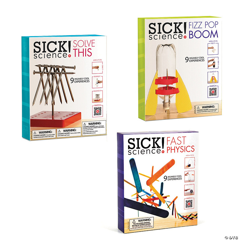 Sick Science Kits Set of 3 Image