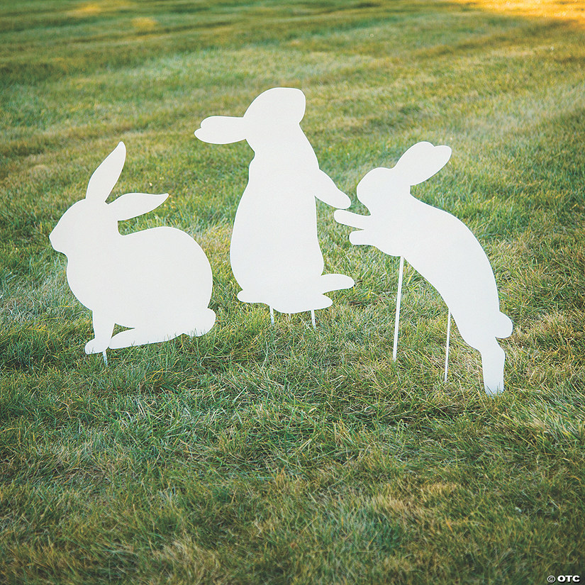 Silhouette Bunny Yard Stakes Discontinued