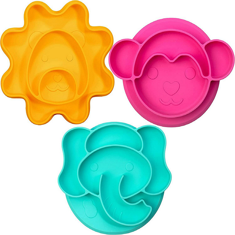 Elephant Silicone Baby Feeding Set