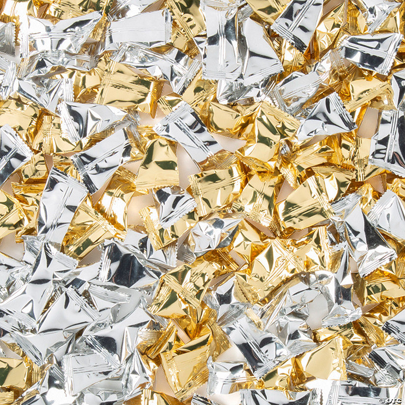 Silver & Gold Buttermint Assortment - 216 Pc. Image