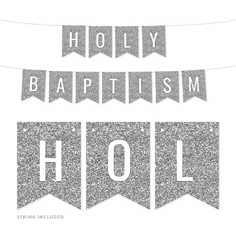 Silver Bat Mitzvah Pennant - 4 x 5.5 Inch Image