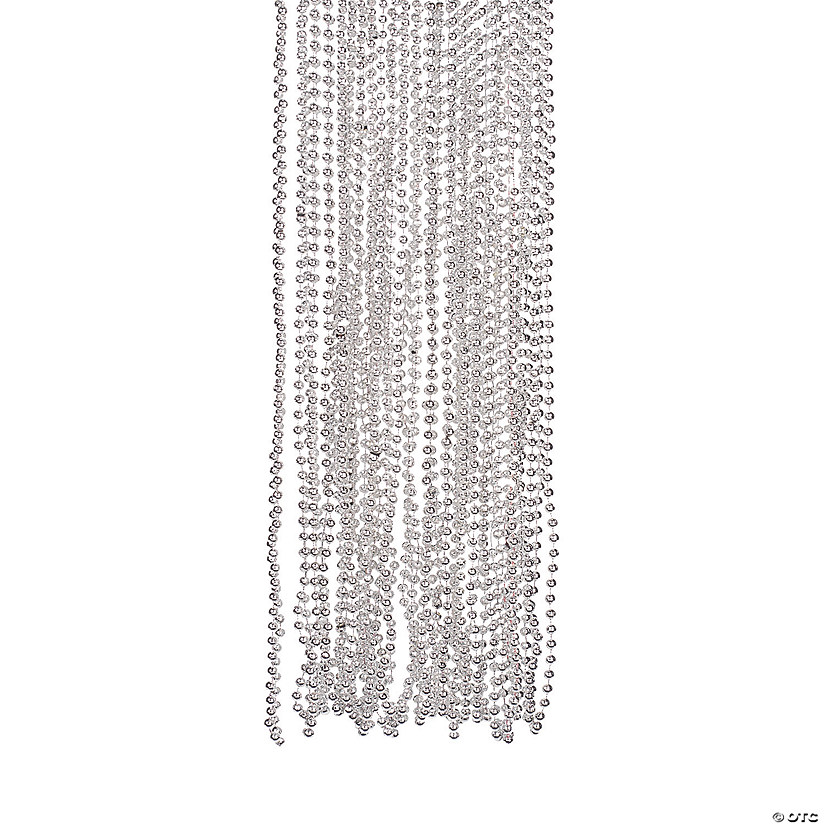 Silver Bead Necklaces 48 Pc. Oriental Trading