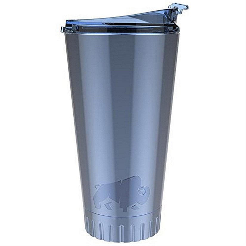 Silver Buffalo Stainless Steel Double Walled Travel Tumbler Image
