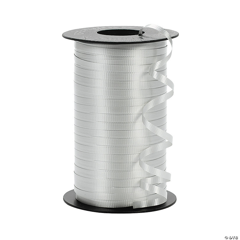 Silver Curling Ribbon Image