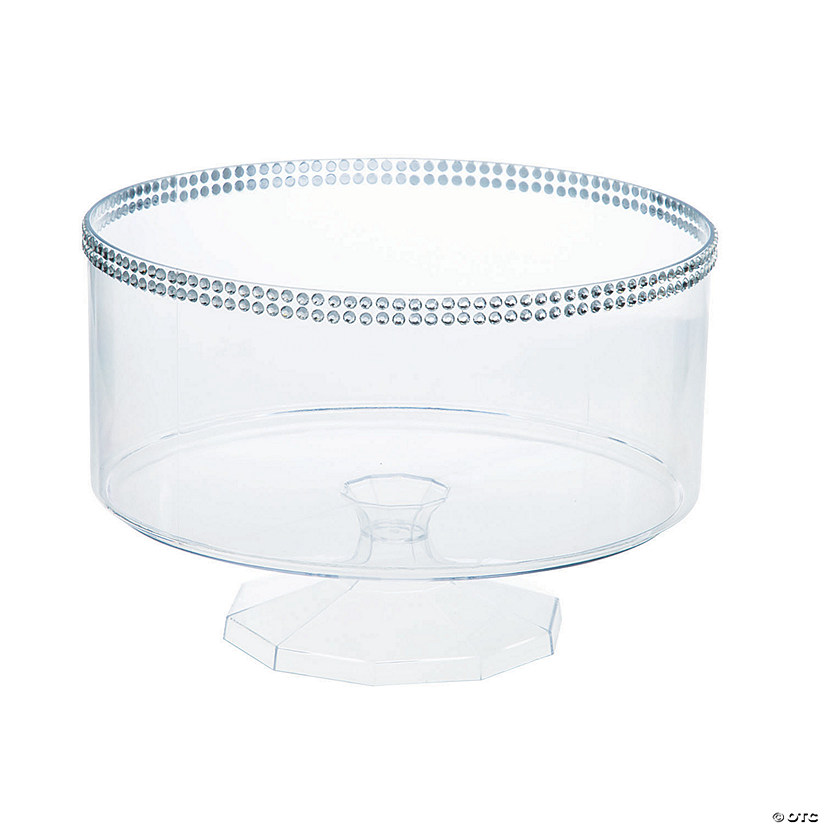 Silver Gem Trim Trifle Containers - 3 Pc. Image