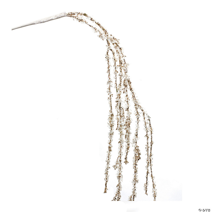 Silver Glitter Branch (Set of 2) Image