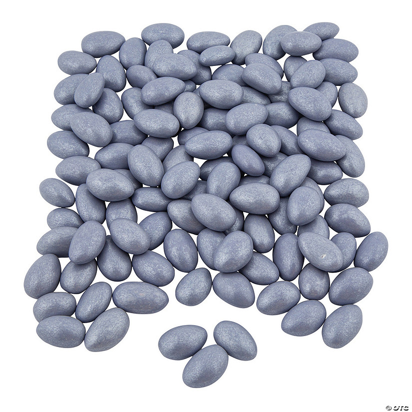 Silver Metallic Jordan Almonds - 119 Pc. Image
