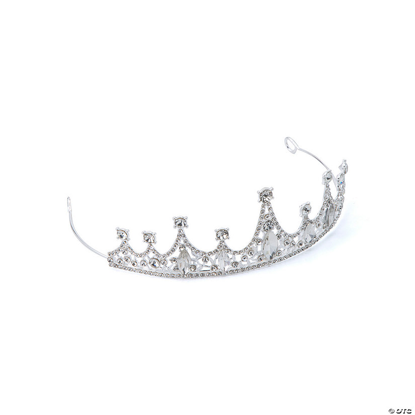 Silver Princess Metal Tiara Image