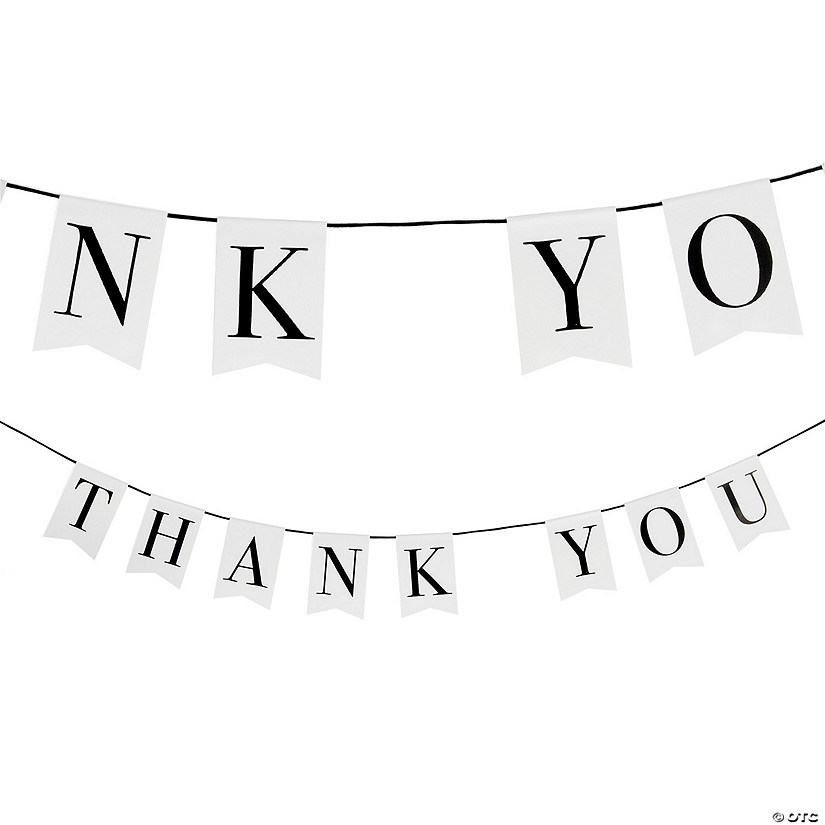 Simple Thank You Garland Image