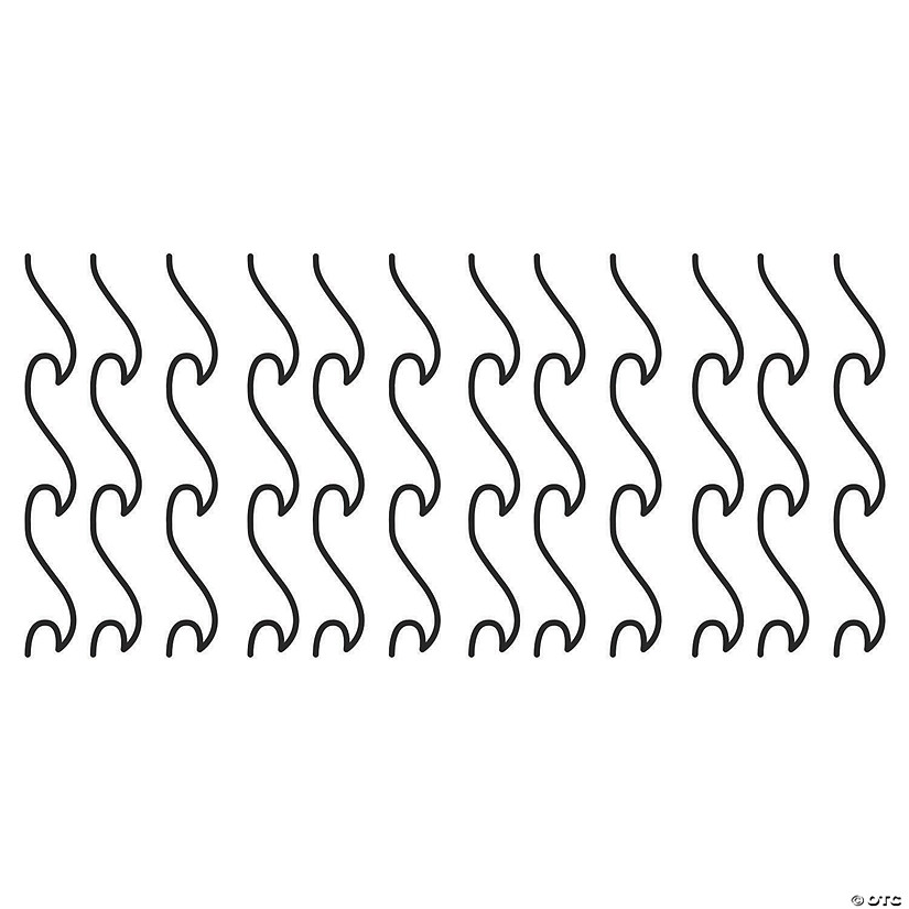 Simplistic Waves Peel & Stick Wall Decals Image