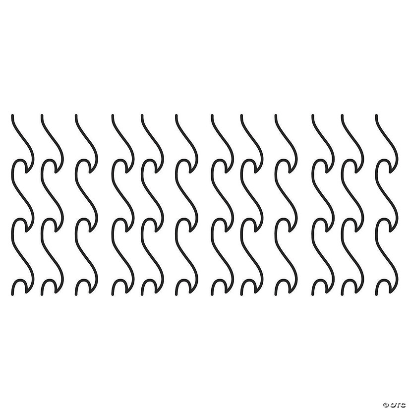 Simplistic Waves Peel &amp; Stick Wall Decals Image