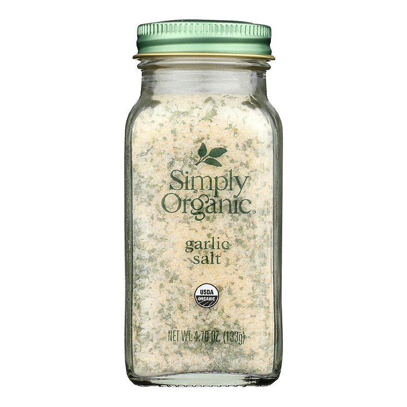 Simply Organic Garlic Salt  4.7 oz Image