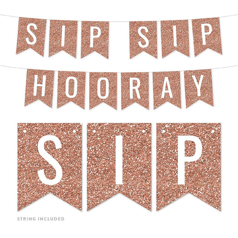 Sip Sip Hooray 4x5.5IN Banner Image