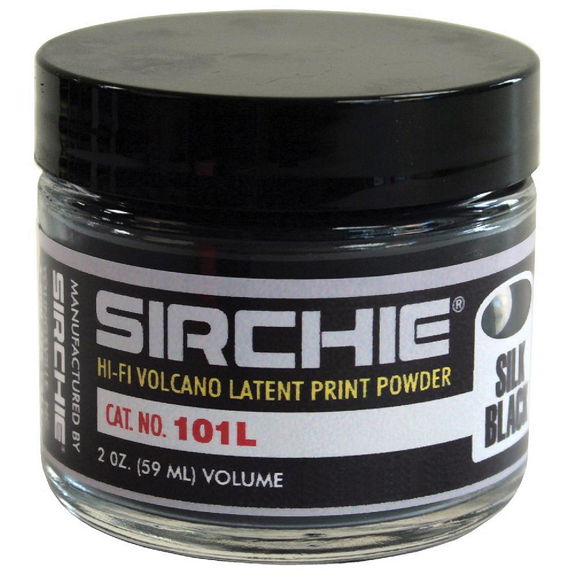 Sirchie Black Fingerprint Powder, 2 oz Image